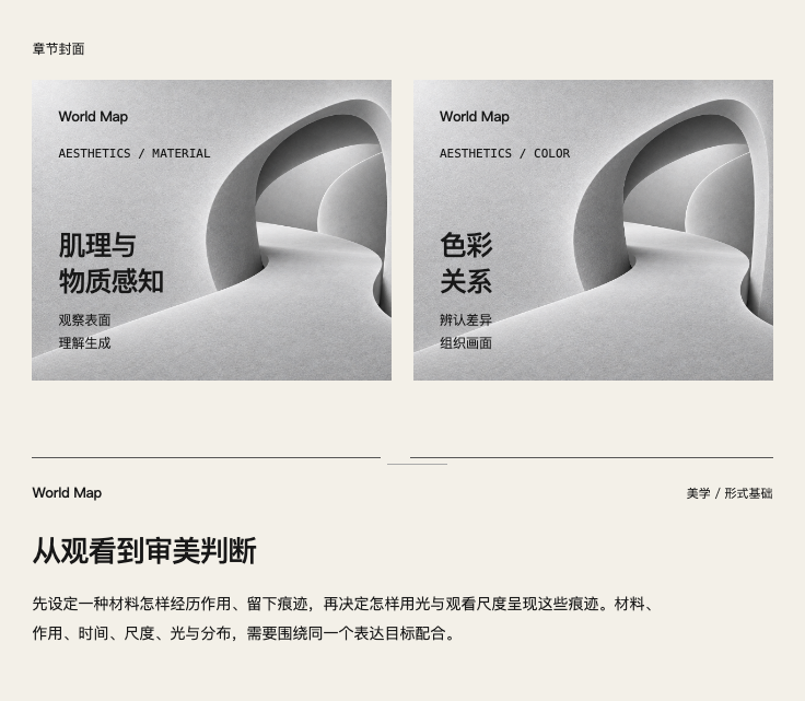 章节与正文中的强弱配置