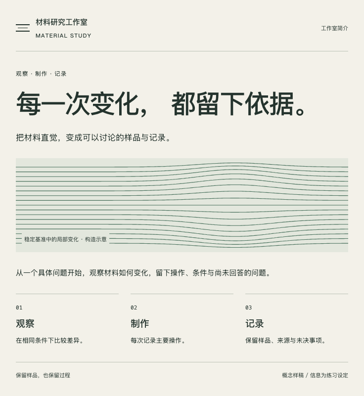 连续响应信息页